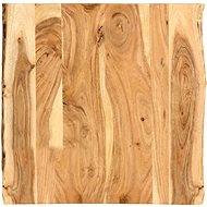 Solid Acacia Wood Table Top 60 × (50-60) × 2.5cm - Table Top