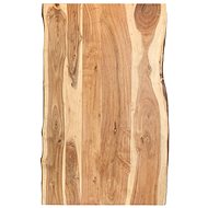 Solid Acacia Wood Table Top 100 × (50-60) × 3.8cm - Table Top