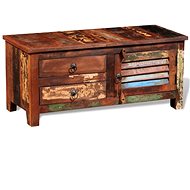 Storage Cabinet Solid Recycled Wood - Cabinet