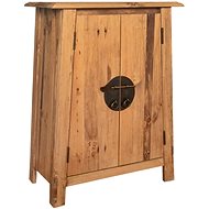 Bathroom Storage Cabinet Recycled Pine Wood 59x32x80 - Bathroom Cabinet