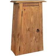 Bathroom Wall Cabinet Recycled Pine Wood 42x23x70 - Bathroom Cabinet