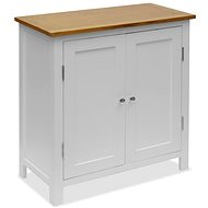 Cabinet 70 × 35 × 75 cm solid oak wood - Cabinet