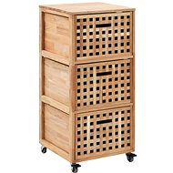 Bathroom cabinet 41 × 41 × 91 cm solid walnut wood - Bathroom Cabinet