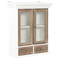 Wall cabinet white 49 × 22 × 59 cm solid wood - Cabinet