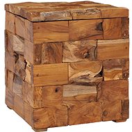 Storage stool solid teak wood - Cabinet