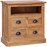 VodaXL Storage cabinet 60 × 30 × 60 cm solid teak - Cabinet