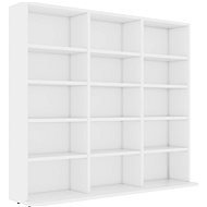 CD cabinet white 102 × 23 × 89,5 cm chipboard - Cabinet