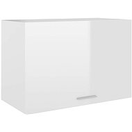 Upper cabinet white high gloss 60 × 31 × 40 cm chipboard - Cupboard