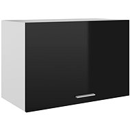 Top cabinet black high gloss 60 × 31 × 40 cm chipboard - Cupboard