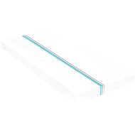 Mattress 160 × 200 cm 7 zones PU foam 10 cm H2 H3 - Mattress