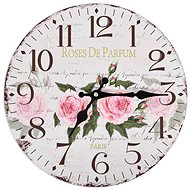 Vintage Wall Clock 30cm Flower - Wall Clock