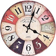 Vintage Wall Clock 30cm Colourful - Wall Clock