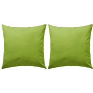 Outdoor cushions 2 pcs 60 × 60 cm apple green - Pillow