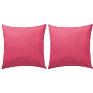 Outdoor cushions 2 pcs 60 × 60 cm pink - Pillow