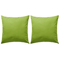 Outdoor cushions 2 pcs 45x5 cm apple green - Pillow