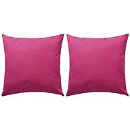 Outdoor cushions 2 pcs 45x45 cm pink - Pillow