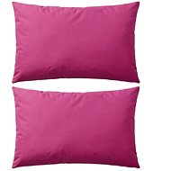 Outdoor cushions 2 pcs 60x40 cm pink - Pillow