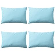 Outdoor cushions 4 pcs 60x40 cm light blue - Pillow