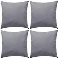 Outdoor cushions 4 pcs 45x45 cm grey - Pillow
