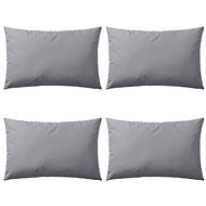Outdoor cushions 4 pcs 60x40 cm grey - Pillow