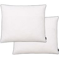 Pillows 2 pcs down feather filling 70x60 cm white - Pillow