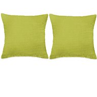 Pillow set 2 pcs velour, 45 × 45 cm, green - Pillow