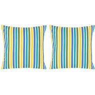 Printed pillows 2 pcs multicoloured 40 × 40 cm cotton - Pillow