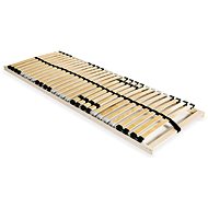 Slatted bed frame with 28 slats 7 zones 90 × 200 cm - Bed Base