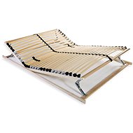 Slatted bed frame with 28 slats 7 zones 100 × 200 cm - Bed Base
