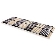 Slatted bed frame with 42 slats 7 zones 70 × 200 cm - Bed Base