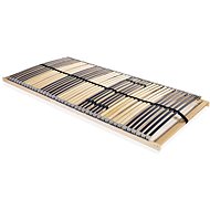 Slatted bed frame with 42 slats 7 zones 120 × 200 cm - Bed Base