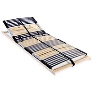 Slatted bed frame with 42 slats 7 zones 80 × 200 cm - Bed Base