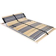 Slatted bed frame with 42 slats 7 zones 100 × 200 cm - Bed Base