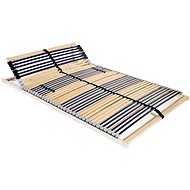 Slatted bed frame with 42 slats 7 zones 120 × 200 cm - Bed Base