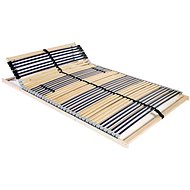 Slatted bed frame with 42 slats 7 zones 140 × 200 cm - Bed Base