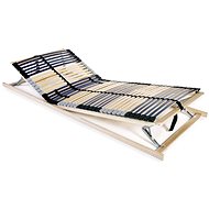 Slatted bed frame with 42 slats 7 zones 80 × 200 cm - Bed Base