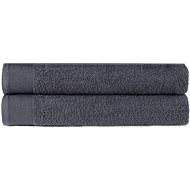 Towels 2 pcs cotton 450 g\m2 50 × 100 cm anthracite - Towel