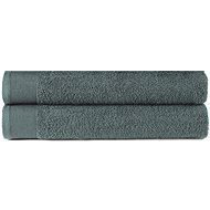 Towels 2 pcs cotton 450 g\m2 50 × 100 cm green - Towel