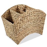 Magazine stand 42 × 25 × 33 cm water hyacinth - Magazine Rack
