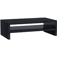 Monitor Stand Black with High Gloss 42x24x13cm Chipboard - Monitor Arm