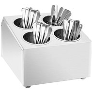 Cutlery rack 4 baskets square Stainless steel - Cutlery Stand