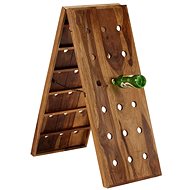 Wine rack for 36 bottles solid sheesham wood - Wine Stand