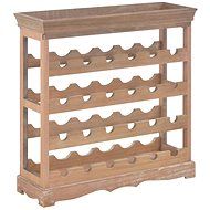 Wine rack brown 70 × 22,5 × 70,5 cm MDF - Wine Stand