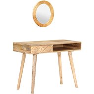 Dressing table 100 × 50 × 76 cm solid mangrove wood - Dressing Table