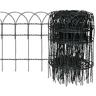 Garden fence powder coated iron 10 × 0,4 m - Lawn Edging