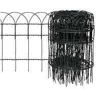 Garden fence powder coated iron 25 × 0,4 m - Lawn Edging