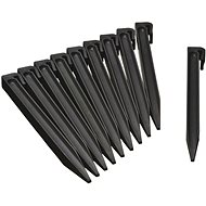 Nature Garden anchor pins 10 pcs black - Lawn Edging