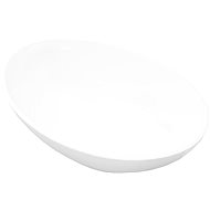 Luxury ceramic washbasin oval white 40 × 33 cm - Washbasin