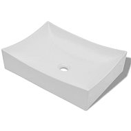 Ceramic washbasin with high gloss - white - Washbasin