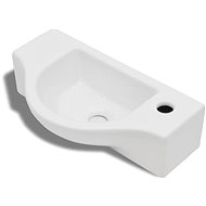 Ceramic washbasin with tap hole white - Washbasin
